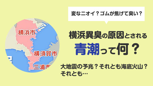 横浜駅の異臭騒ぎの原因は青潮？それとも…地震の”予兆”によるものか？