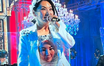 【画像】「2022FNS歌謡祭」で熱唱する広瀬香美さん